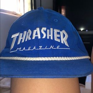 Blue thrasher hat